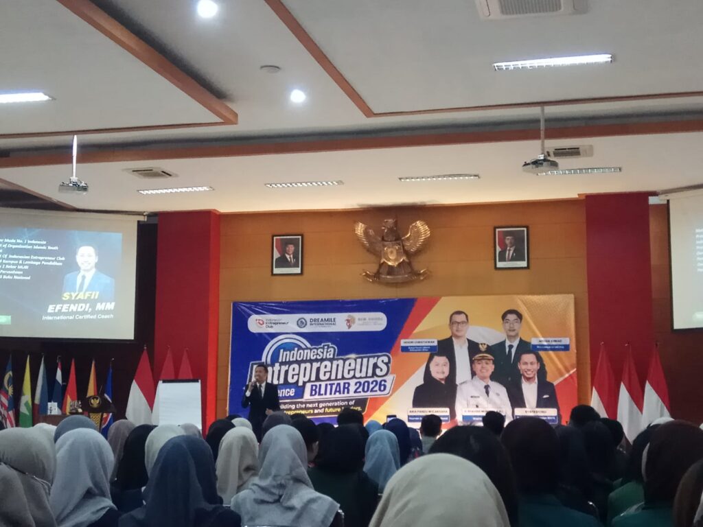 Mahasiswa FISIP UNISBA Blitar Perkuat Jiwa Kewirausahaan melalui Seminar “Indonesia Entrepreneur’s Conference 2026”